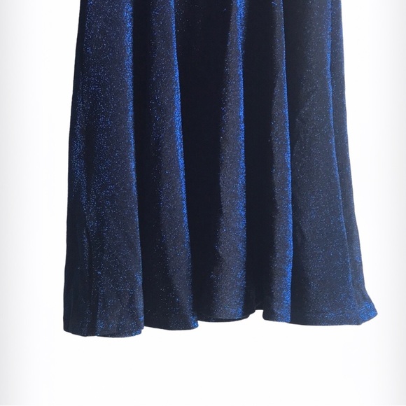 HP. WOMEN’S Sparkle Sleeveless Fit & Flare Cocktail Dress Sz M - Picture 3 of 4